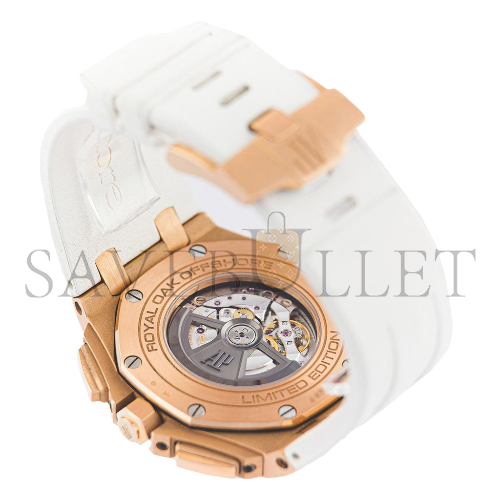 audemars P*g*et royal oak offshore 44 mm white watch 26408or.oo.a010ca.01